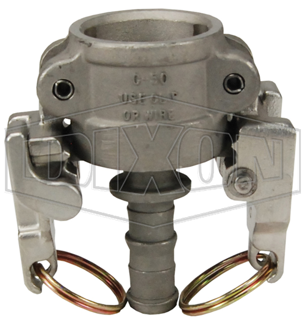 EZ Boss-Lock™ Cam & Groove Type C Coupler x Hose Shank